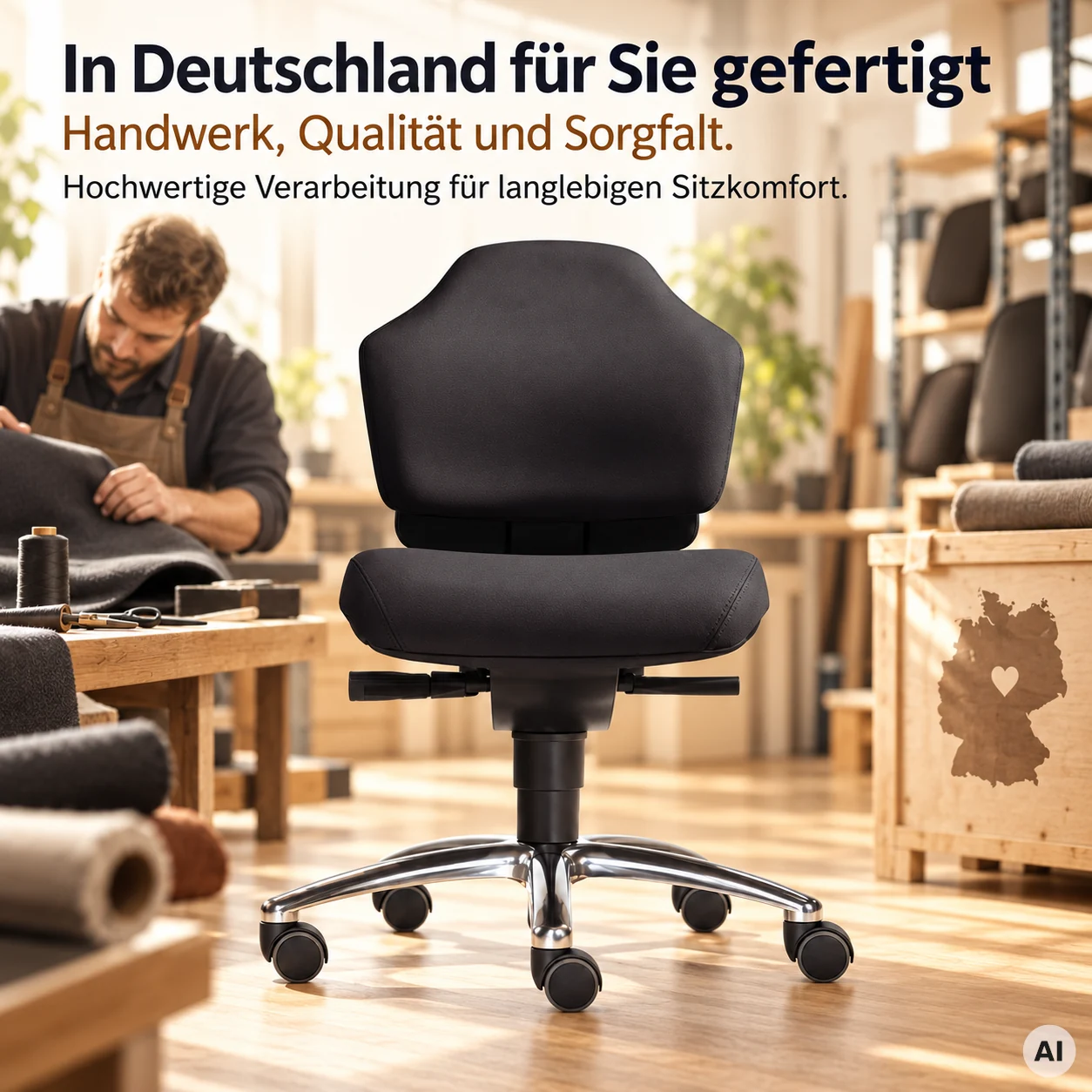 Earth S - Feng Shui Gesundheits-Bürostuhl